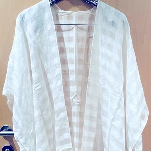 Madewell gauzy coverup One size